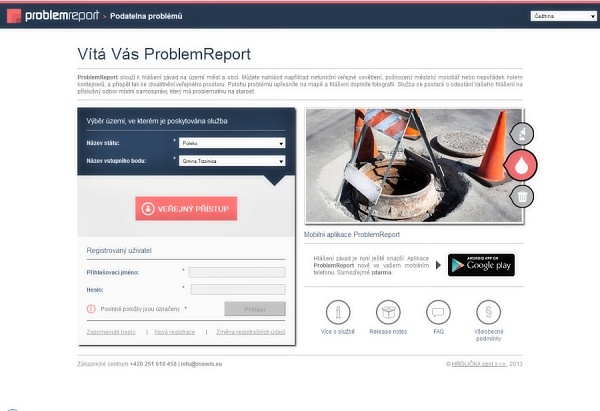 aplikace-problemreport-web