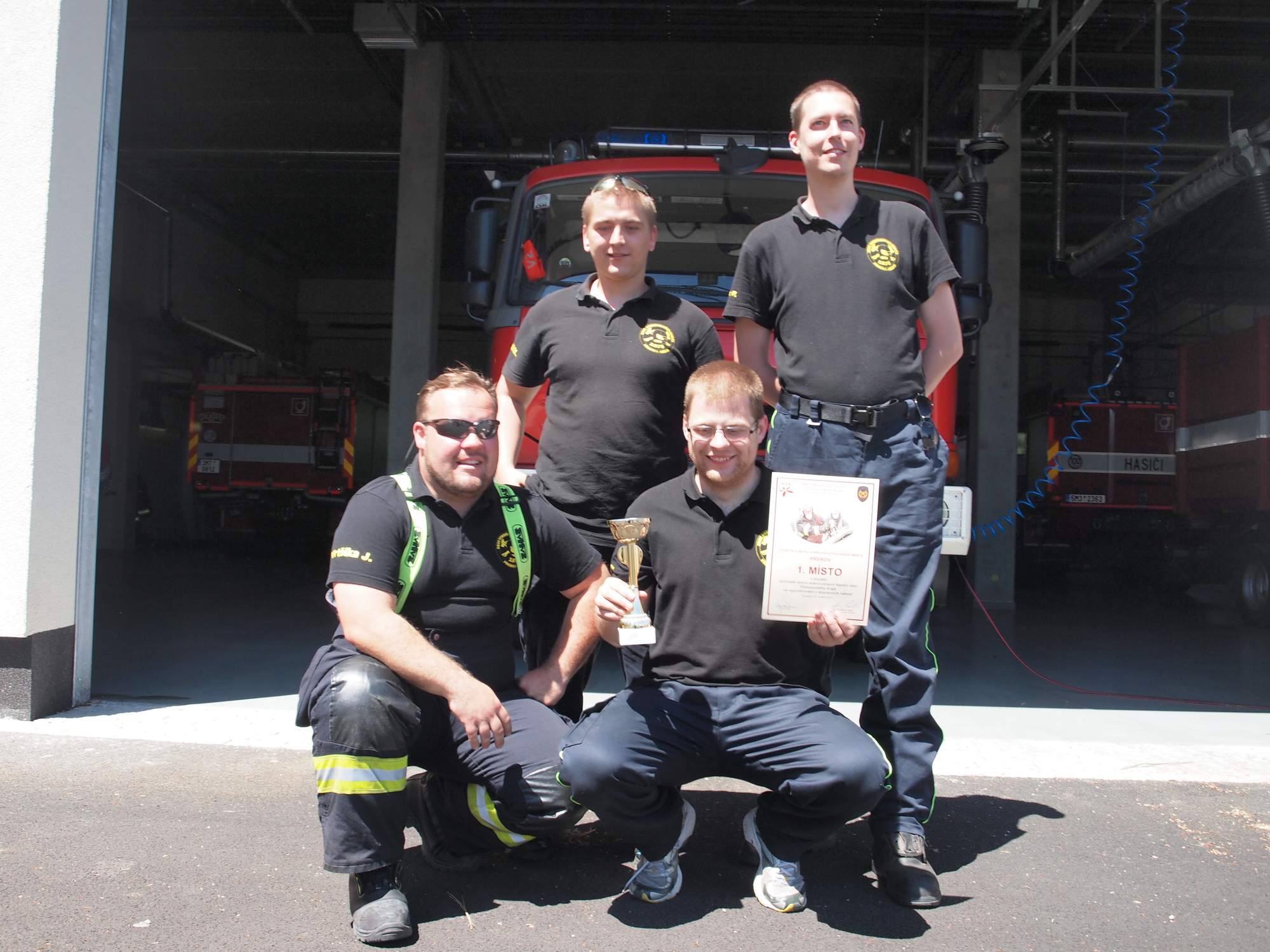 Přerovští dobrovolní hasiči uspěli v krajské soutěži