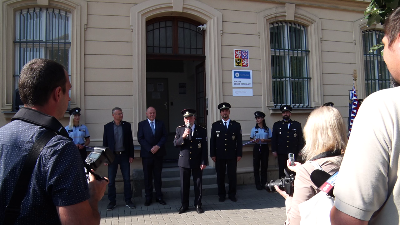 Přerovská policie otevřela novou služebnu u nádraží