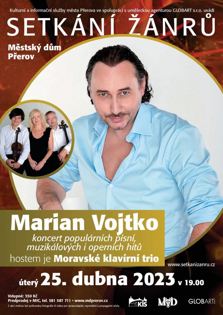 Muzikálový koncert Mariana Vojtka